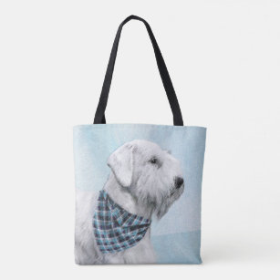 Sealyham Terrier Painting - Cute Original Dog Art Tote Bag