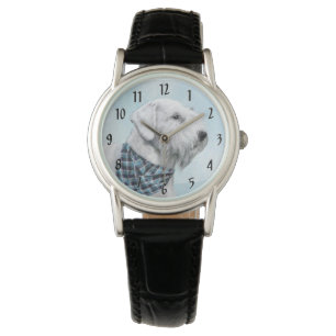 Sealyham Terrier Painting - Cute Original Dog Art Watch