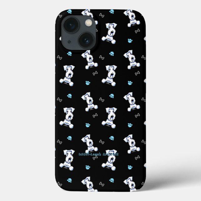 Sealyham Terriers Bones n Paws Tuxedo Case-Mate iPhone Case (Back)