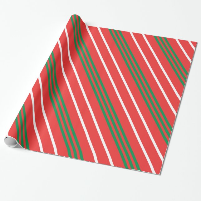 SEAM MATCHES: Christmas Wrapping Paper (Unrolled)