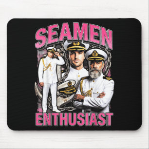 Seaman Cringe Embarring Funny Meme Humour Mouse Pad