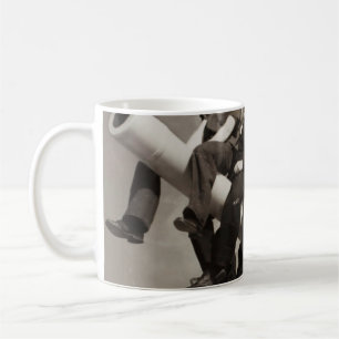 SEAMEN ON A NAVAL GUN ABLE SEAMAN DAVID RALPH GOOD COFFEE MUG