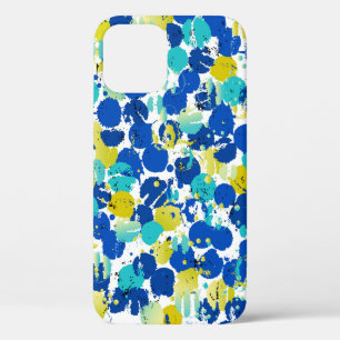 seamless abstract background pattern, with splashe iPhone 12 case