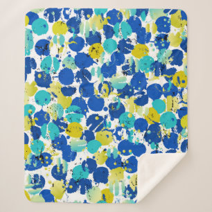 seamless abstract background pattern, with splashe sherpa blanket