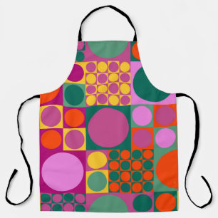 Seamless abstract geometric background pattern,  r apron