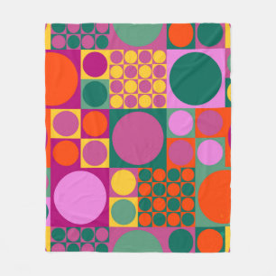 Seamless abstract geometric background pattern,  r fleece blanket