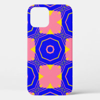 Seamless abstract geometric floral patternabstract