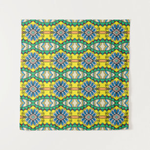 Seamless abstract hand drawn pattern. Decorative s Tapestry