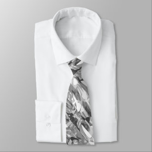 Seamless abstract modern brush stroke multicolor d tie
