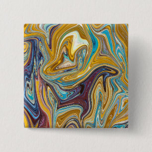 Seamless abstract pattern 15 cm square badge