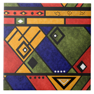 Seamless african ethno traditional texture pattern tile