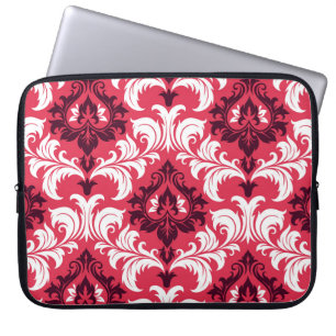 Seamless background from a floral ornament, Fashio Laptop Sleeve