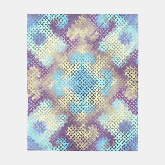 Seamless background pattern. Imitation of a textur Fleece Blanket (Front)
