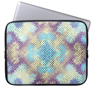 Seamless background pattern. Imitation of a textur Laptop Sleeve