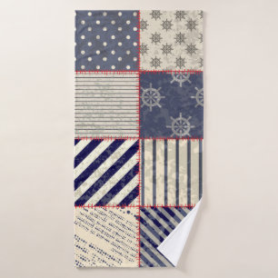 Seamless background pattern. Will tile endlessly. Bath Towel