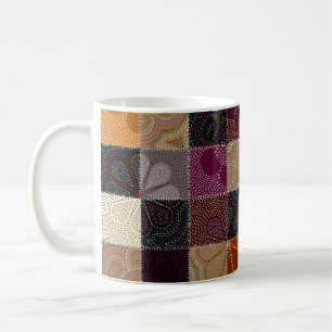 Seamless background pattern. Will tile endlessly. Coffee Mug