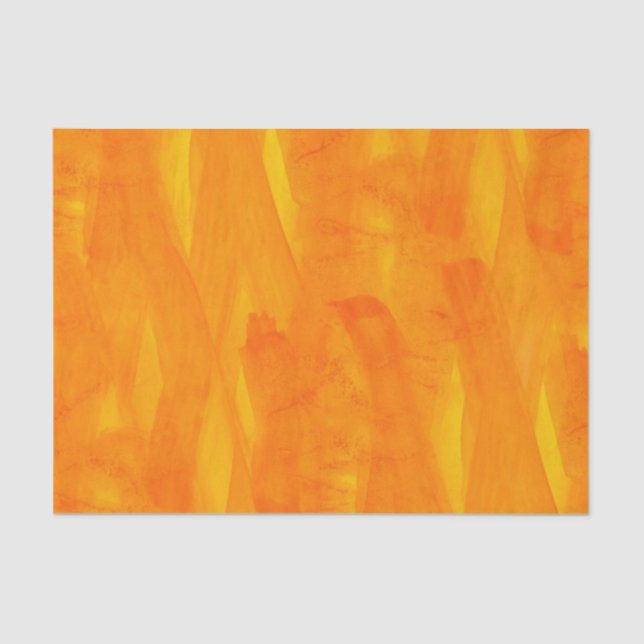 Seamless Background Yellow Abstract Watercolor Tissue Paper (Front)