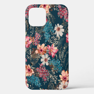 Seamless beautiful abstract watercolor colourful f iPhone 12 case