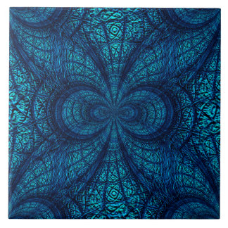 Seamless Blue Teal Ceramic Tile
