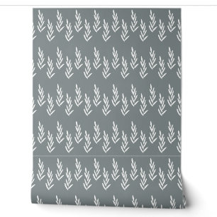 seamless botanical simple pattern with plants in wallpaper