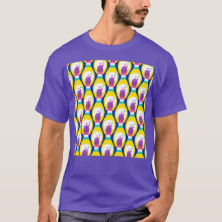Seamless Bowling Pattern Sports Vector T T-Shirt