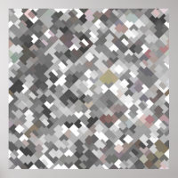 Seamless bright abstract mosaic grey background pa