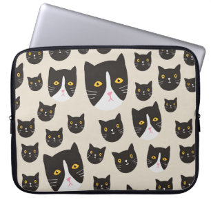 Seamless cat pattern/ laptop sleeve