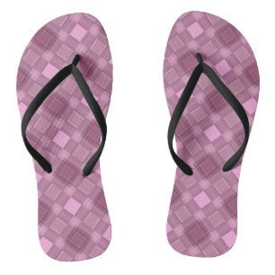 Seamless chequered plaid abstract squares geometri jandals