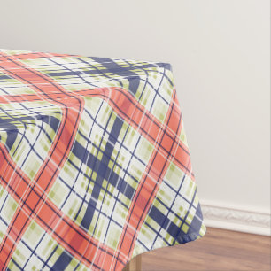 Seamless chequered plaid lined abstract pattern be tablecloth