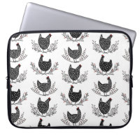Seamless chicken pattern