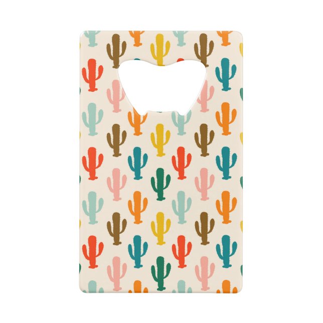 Seamless Colourful Cacti  (Back)