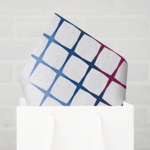 Seamless colourful cross stitch pattern tissue paper
