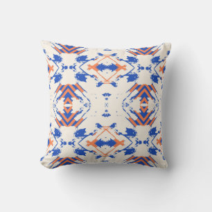  seamless colourful hipster pattern with geometric cushion