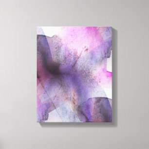 seamless cubism purple abstract art canvas print