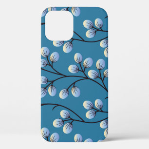 Seamless cute floral pattern design iPhone 12 case