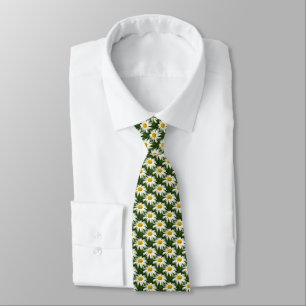 Seamless Daisies Tie