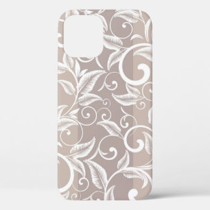 Seamless damask pattern. Vintage ornament. pattern iPhone 12 Case