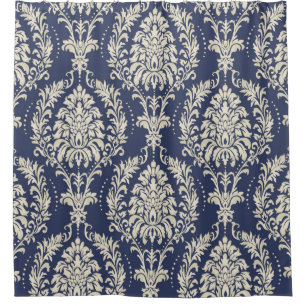 Seamless damask wallpaper. Seamless vintage patter Shower Curtain