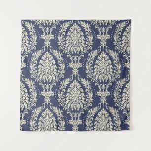 Seamless damask wallpaper. Seamless vintage patter Tapestry