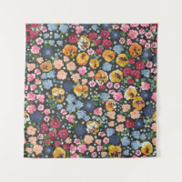 Seamless decorative elegant pattern with cute flow