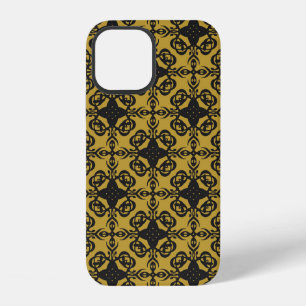 Seamless decorative vintage pattern with elegant o iPhone 12 case