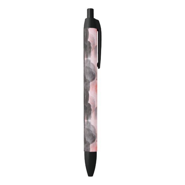 Seamless Design  Texture Background Abstract Black Ink Pen (Bottom (Vertical))
