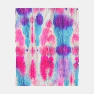 Seamless dirty art. Bright colorful colors. Contem Fleece Blanket