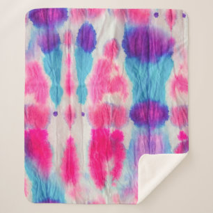 Seamless dirty art. Bright colorful colors. Contem Sherpa Blanket