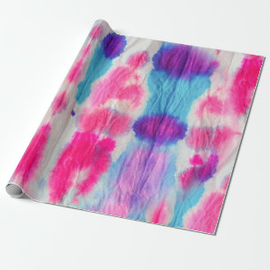 Seamless dirty art. Bright colorful colors. Contem Wrapping Paper