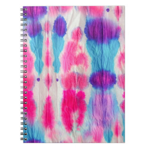 Seamless dirty art. Bright colourful colours. Cont Notebook