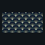 Seamless elegant geometric pattern. Blue Art Deco. Poster<br><div class="desc">Seamless elegant geometric pattern. Blue Art Deco.</div>