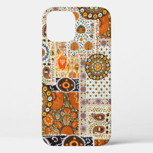 Seamless ethnic abstract digital pattern iPhone 12 case