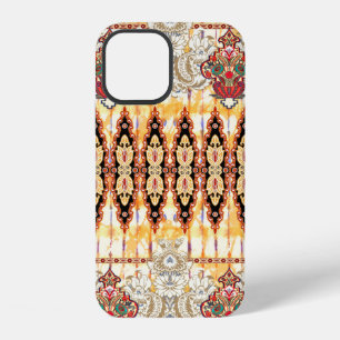 Seamless ethnic mughal floral pattern iPhone 12 case