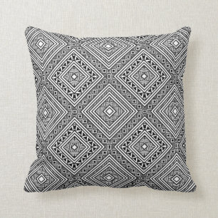 Seamless Ethnic Pattern Cushion